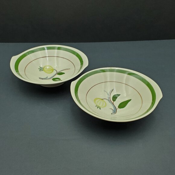 Blue Ridge Southern Potteries Tab Handle Soup Cereal Bowls - Picture 3 of 7